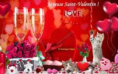 Saint Valentin - Création Domi