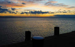 Balaton, Almádi, Napkelte