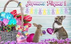 Joyeuses Pâques - Création Domi
