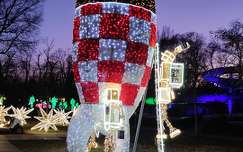 Lumina Park, Budapest, Margitsziget, fények, űrhajó