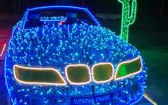 Lumina Park, Budapest, Margitsziget, fények, autó