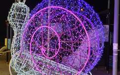 Lumina Park, Budapest, Margitsziget, fények, csiga