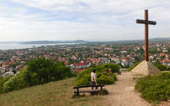 Balatonfüred, Tamás-hegyi kilátópont, Balaton, Tihanyi-félsziget