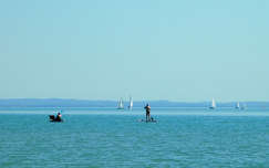 Balaton, Fűzfő, strand