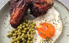 Pikáns grill csirkeszárny
