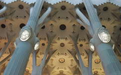 Sagrada Familia templom belső,Barcelona