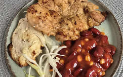 Étel: grillcsirkecombfilé