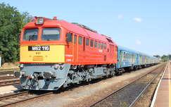 M62 116 Tapolca MÁV Retró hétvége