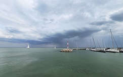 Balaton - vihar előtt