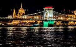 híd budapest duna magyarország folyó éjszakai képek lánchíd címlapfotó országház