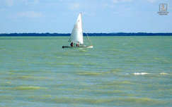 balaton, hullámok, vitorlás