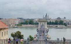 Lánchíd, Budapest, kilátás Pestre