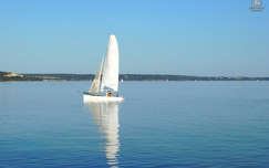 ősz, vitorlás, Balaton