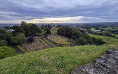 Stirling Castle kilátás,  Skócia