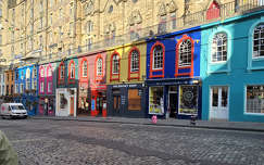 Színes utcák - Edinburgh, Skócia