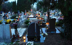 Mindenszentek, gyertya