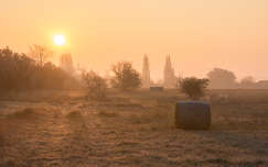 Balatonfűzfő, napfelkelte