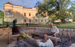 Sárospataki vár az ágyúöntő műhellyel