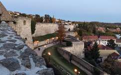 Kilátás az egri vár faláról