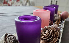 Dekoráció, advent, gyertya