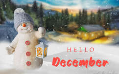 december, grafika