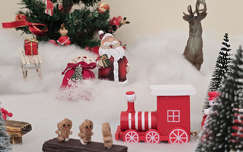 Ünnepi dekorációm - Kívánom, hogy a Mikulás ma nálatok is hagyjon
egy csipetnyi varázslatot a reggelben.