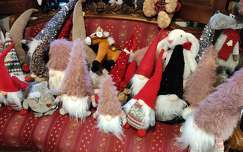 karácsony, karácsonyi dekoráció, manók, nyúl, mackó, ló