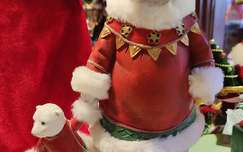 karácsony, karácsonyi dekoráció, medve, tél