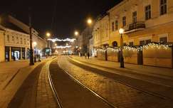 Miskolc egy decemberi estén