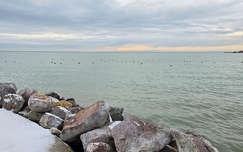 Balatonalmádi strand 2026.01.01.