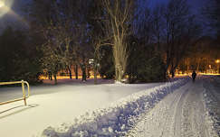 Balatonfűzfő, kékóra, út