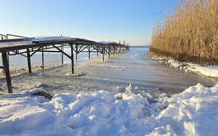 Balatonfűzfő, Balaton, stég