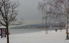 Balatonalmádi, téli kép