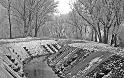 Benta patak fehérben