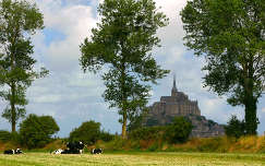 Mont-Saint-Michel, Normandia, Franciaország