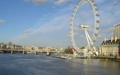 London Eye, Temze folyó