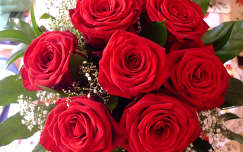 virágcsokor és dekoráció rózsa
