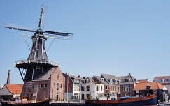 Hollandia, Haarlem, szélmalom