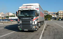 Kompra várva Olaszban (Scania R580)