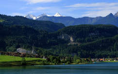 Lungern látképe Svájc