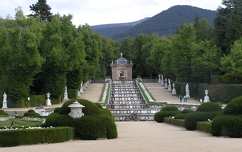 La Granja királyi palota kertje