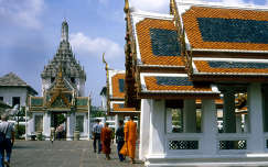Királyi palota udvara, Bangkok