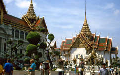 Bangkoki királyi palota udvara