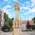 Zalaegerszeg - Szentháromság szobor, fotó: Kőszály
