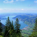 Zugi tó a Rigi Scheidegg- ről, Svájc