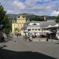 Bad Ischl főtere, Ausztria