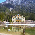 Hegyi tó, Toblach mellett,Dél-Tirol.