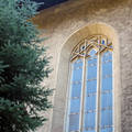 Miskolc, Avasi református templom ablaka