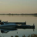 Tisza-tó kikötő, Abádszalók, alkonyat