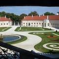 Magyarország, Fertőd, Esterházy-kastély, kilátás a kastélyból